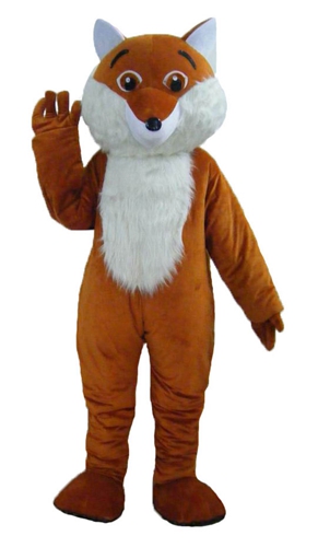 Fancy Fox Mascot Costume For PartyCartoon Mascot Costumes for Kids Birthday Party Custom Mascots at Arismascots Character Design Company