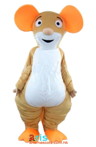Fancy Gruffalo Mouse Mascot Costume Cartoon Mascot Costumes for Kids Birthday Party Custom Mascots at Arismascots Character Design Company