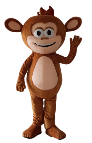 Adult Fancy Monkey Mascot Deguisement Mascotte Custom Mascots Arismascots Professional Team Mascot Maker Company