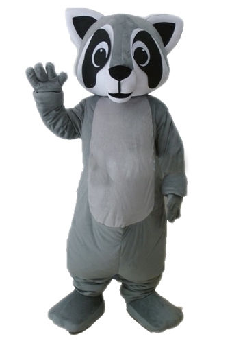 Lovely Raccoon Mascot Costume Full Body Fancy Dress Plush Suit Character Design Animal Mascots