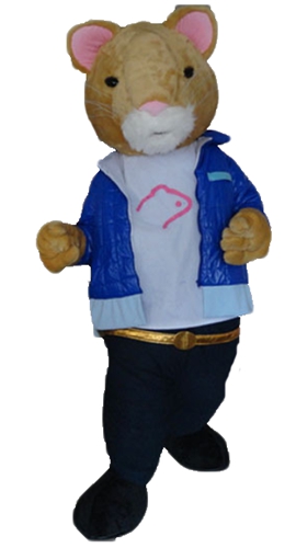 Mascot Hamster Adult Costume-Custom Made Mascots Hamster Fancy Dress