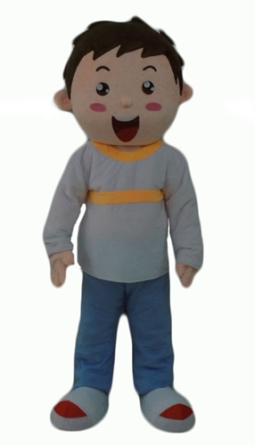 Funny Boy Mascot Costume For Party  Advertising Mascots Cartoon Mascot Costumes for Kids Birthday Party Custom Mascots at Arismascots Character Design
