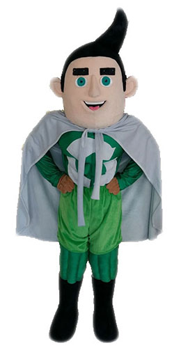 Adult Fancy Superhero Mascot Costume For Party  Custom Team Mascots Sports Mascot Costume Desuisement Mascotte Character Design Company ArisMascots