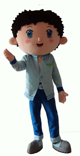 Adult Fancy  Boy Mascot Costume For Party  Cartoon Mascot Costumes for Kids Birthday Party Custom Mascots at Arismascots Character Design Company