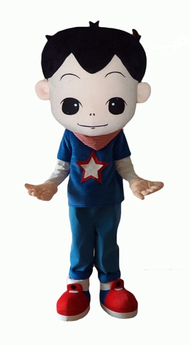 Adult Fancy  Boy Mascot Costume For Party  Cartoon Mascot Costumes for Kids Birthday Party Custom Mascots at Arismascots Character Design Company