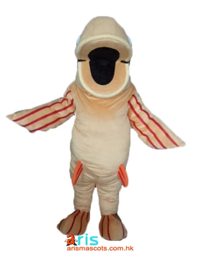 Adult Fancy Fish Mascot Costume Ocean Animal Mascot Custom Team Mascots Sports Mascot Costume Desuisement Mascotte Character Design Company ArisMascot