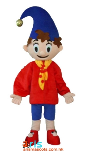 Funny Cartoon Costume Noddy Mascot Cosplay Dress Buy Mascots Online at Arismascots Custom Mascots