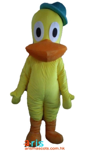 Adult Fancy  Pato Duck Mascot Costume Mascot Life Character Costumes Production Custom Mascots Arismascots