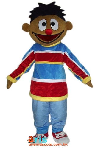Adult Fancy Bert & Ernie Mascot Costume Mascot Cartoon Character Costumes for Party Funny Mascots for Sale