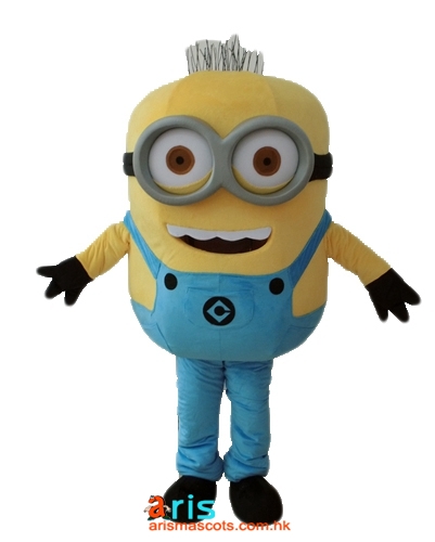 Lovely Minion Mascot Costume Full Body Adult Size Fancy Dress Custom Made Mascots for Entertainments and Festivals Mascotte