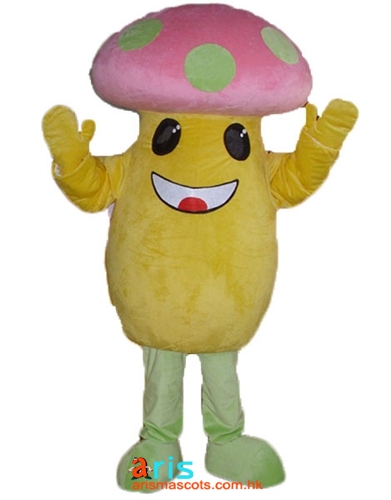 Adult Fancy Mushroom Mascot suit For Party  Carnival Outfits Custom Team Mascots Sports Mascot Costume Desuisement Mascotte Character Design