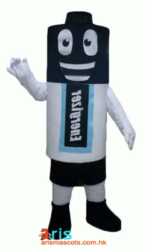 Adult Size Fancy Battery Mascot Costume Deguisement Mascotte Advertising Mascots Custom Professional Mascot Costumes Maker