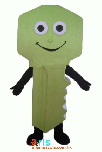 Adult Size Fancy Key Mascot Costume Deguisement Mascotte Advertising Mascots Professional Mascot Costumes Makers