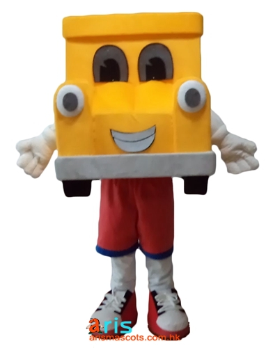 Giant Truck Mascot Costume Full Body Adult Outfit, Lorry Cosplay Suit