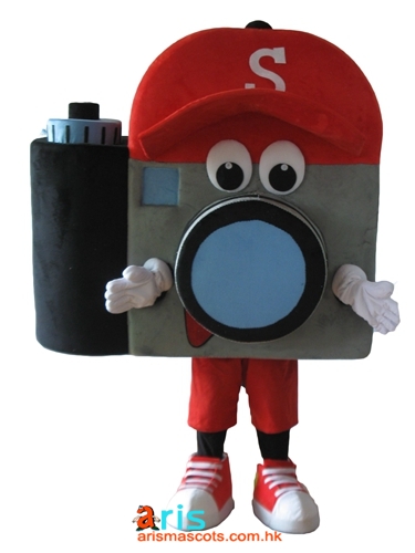 Adult Size Fancy Camera Mascot Costume Custom Mascot Costumes Advertising Mascots Professional Mascot Design Company