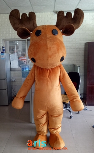 Fancy Reindeer  Mascot Costume Christmas  Buy Mascots Online Custom Mascot Costumes Animal Mascots Sports Mascot for Team Deguisement Mascot