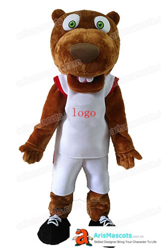 Adult Size Full Mascot Fursuit Beaver Costume  Beaver Mascot Outfit Buy Mascot Costumes Online Sports Mascots Design