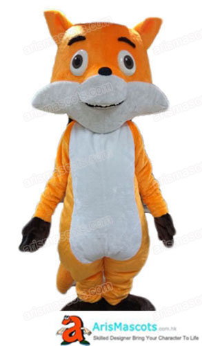 Adult  Fox Mascot Costume Custom Made Mascots Custom Team Mascots Sports Mascot Costume Desuisement Mascotte Character Design Company ArisMascots