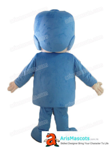pocoyo fancy dress party Pocoyo Boy Costume for Adults - Unisex Cartoon Mascot Outfit for Parties, Rentals, and Promotions