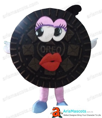 Adult Size Fancy Cookie Cookie Mascot Costume Deguisement Mascotte Advertising mascots Custom Funny Mascot Costumes for Sale