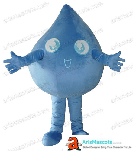 Adult Size Fancy Water Drop Mascot Costume Advertising mascots Custom Funny Mascot Costumes for Sale