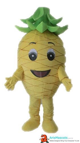 Adult Size Deguisement Mascotte Fancy Mascot Fruit Pineapple Cosplay Costume  Advertising Mascots Custom Funny Mascot Costumes for Sale