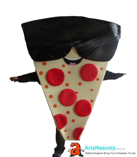 Funny Pizza Mascot Costume Cosplay Dress Deguisement Mascotte Custom Food Mascots for Sale Custom Professional Mascot Design Advertising Mascots