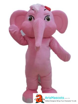 Fancy Elephant mascot outfit Party Costume  Deguisement Mascotte Custom Mascots Arismascots Professional Team Mascot Maker Company