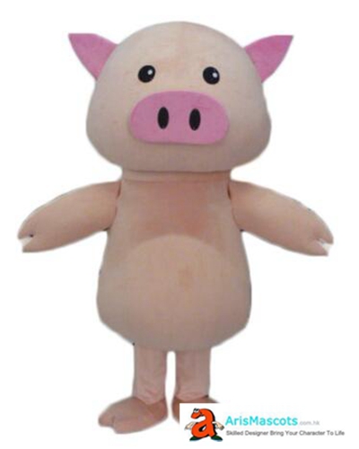 Giant Fur Pig Mascot Costume Adutl Size FUll Body Fancy Dress Plush Suit Carnival Costumes Custom Made Mascots