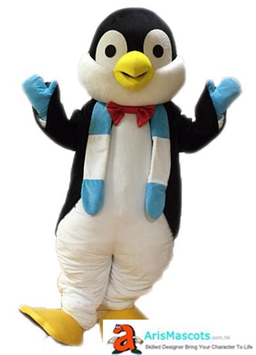 Lovely Penguin Mascot Costume Full Body Adult Size Fancy Dress Deguisement Mascotte Cosplay Penguin Plush Suit