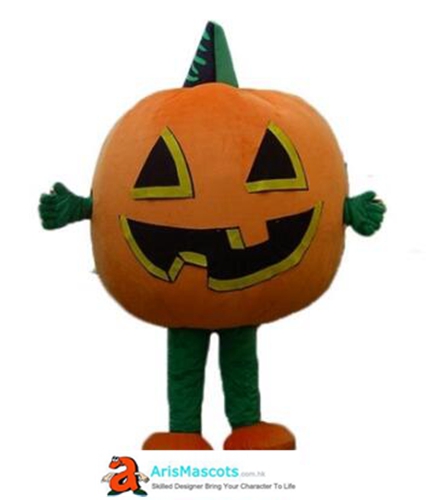 Pumpkin Halloween Costume Adult Full Pumpkin Mascot Fancy Dress Custom Made Mascots