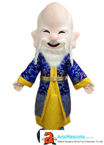 God of Longvity Mascot Costume for New Year Holiday Mascots Custom People Mascot Outfits for Sale