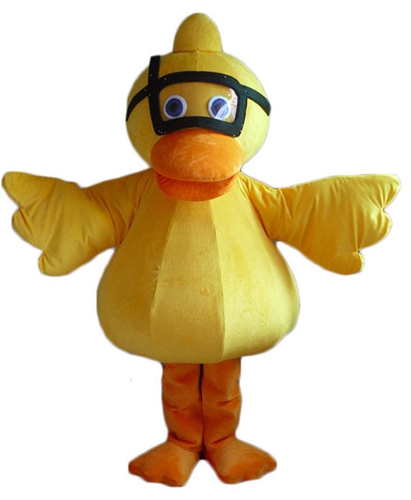 Adult Fancy Duck Mascot suit Custom Animal Mascots for Advertising Team Mascot Character Design Deguisement Mascotte Quality Mascot Maker Arismascots