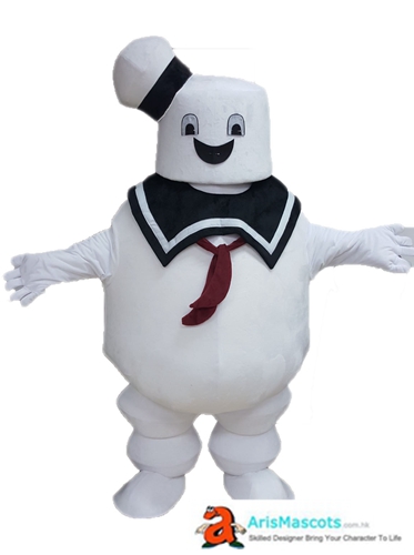 Adult Size Fancy Ghostbusters Mascot Costume For Party Deguisement Mascotte Custom Mascots Arismascots Professional Cartoon Mascot Maker Company