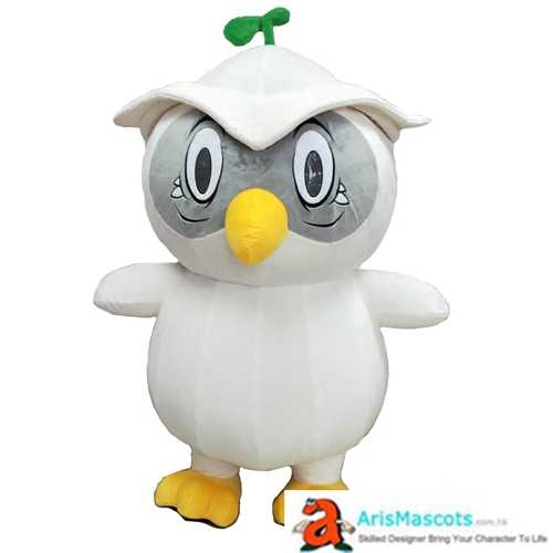 Giant Owl Mascot Costume Inflatable Suit Adult Size Owl Blow up Suit Carnival Costumes