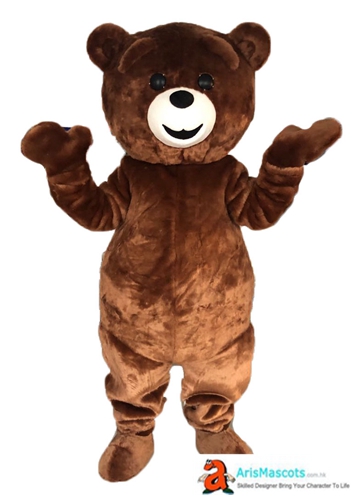 Adult Fancy Bear Mascot Costume Buy Mascots Online Custom Mascot Costumes Animal Mascots Sports Mascot for Team Deguisement Mascotte