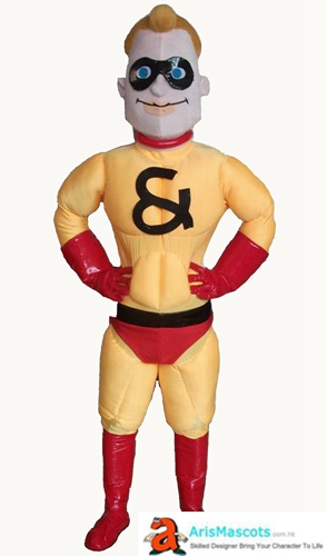 Adult Fancy Superhero Mascot Costume For Event Party Carnival Costumes Funny Mascot Costumes for Entertainment