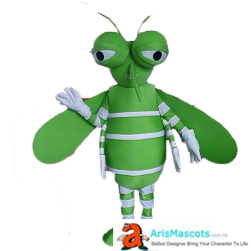 Adult Green Mosquito Mascot Costume Insect Mascots Buy Mascots Online Custom Mascot Costumes People Mascot Outfits Sports  Deguisement Mascotte