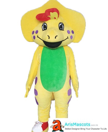 Adult Fancy Dinosaur B J Barney Mascot Costume Cartoon Mascot Character Outfits for Party Buy Mascots at Arismascots