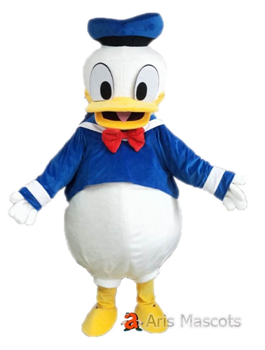 Adult Fancy  Donald Duck Mascot Costume Cartoon Mascot Character Outfits for Party Buy Quality Mascot Costumes