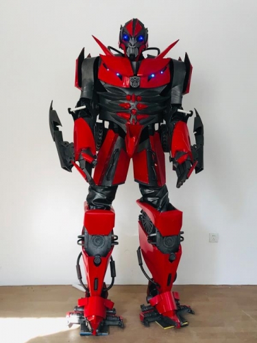 Adult Robot Transformer Mirage Costume Cosplay Fancy Dress for Openings, Marketing, Entertainment & Event Party