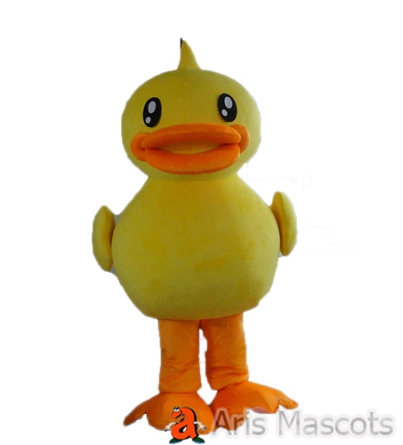 Duck Mascot with Giant Body Full Adult Fancy Dress