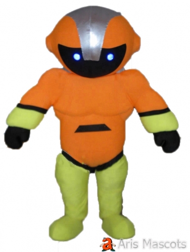 Robot Costume Adult Full Mascot Suit for Brand Marketing Custom Mascots Costumes for Event