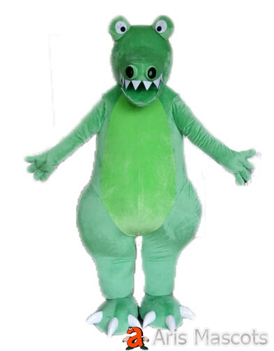 Crocodile Costume Full Size Foam Mascot For Stage and Theater Adult Animal Mascots for Marketing