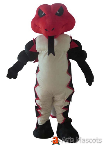 Full Body Mascot Snake Costume Adult Size Fancy Dress Custom Made Mascots Cosplay Cobra Fursuit