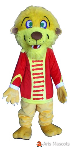 Lion Mascot Costume for Sale, Disguise Lion Fancy Dress Full Body Suit