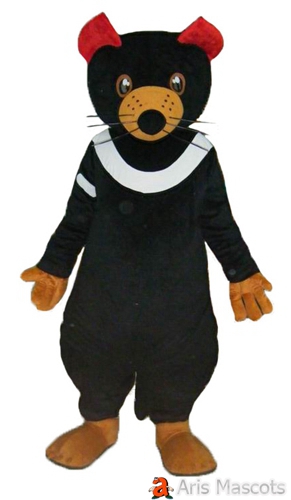 Buy Mascot Costume Black Rat Fancy Dress Full Body Mascots Mouse Suit