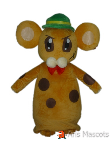 Lovely Rat Mascot Adult Fancy Dress-Disguise Mouse Suit