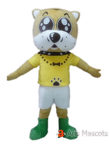 Cute Big Head Mascot Dog Costume for Entertainment-Disguise Dog Fancy Dress