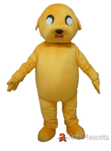 Cute Stuffed Mascot Dog Costume for Event, Adult Full Dog Fancy Costume